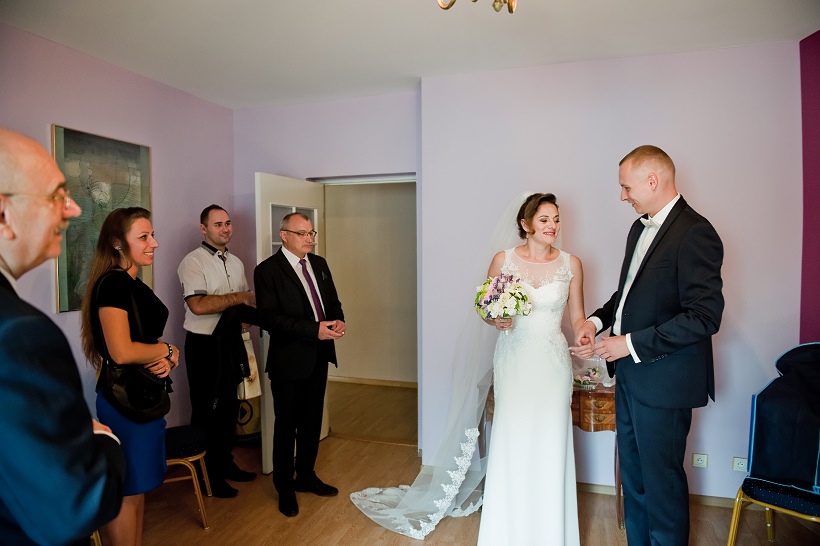 ślub fotograf Łódź czarny staw