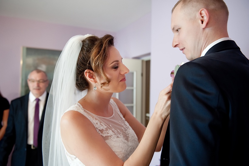 ślub fotograf Łódź czarny staw